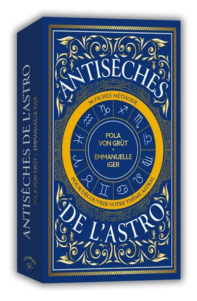 Antisèches de l'astro : 36 fiches méthode pour découvrir votre thème astral
