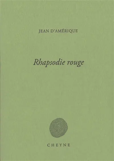 Rhapsodie rouge