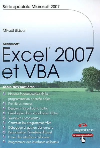 Excel 2007 et VBA
