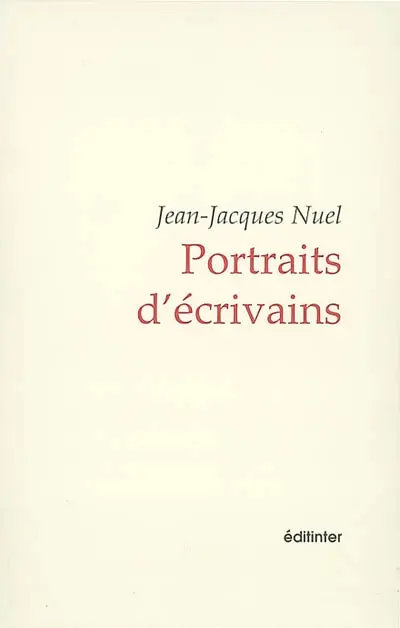 Portraits d'écrivains