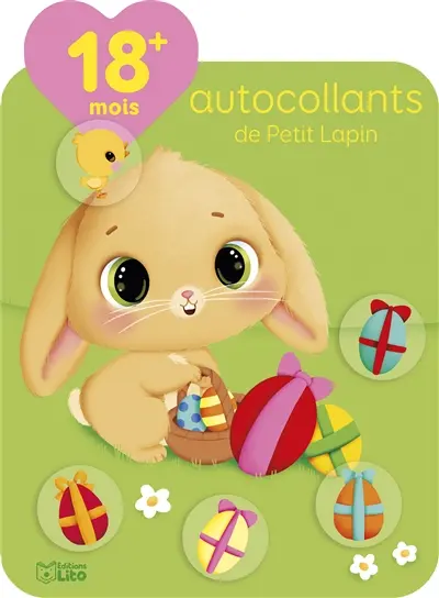 Autocollants de Petit Lapin : 18 mois +