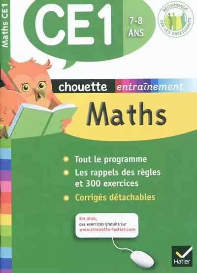 Maths CE1, 7-8 ans