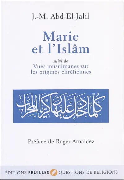 Marie et l'islâm. Vues musulmanes sur les origines chrétiennes