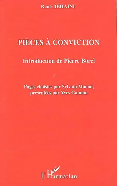 Pièces à conviction