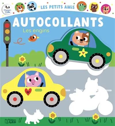 Les engins : autocollants