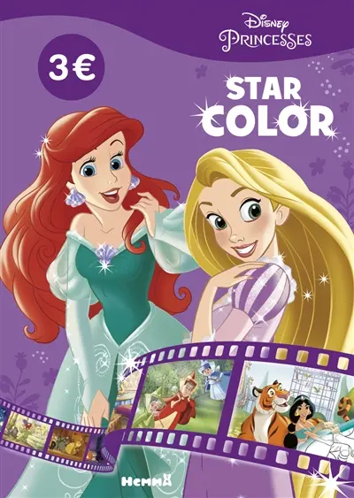 Disney princesses : star color