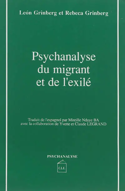 Psychanalyse du migrant et de l'exilé