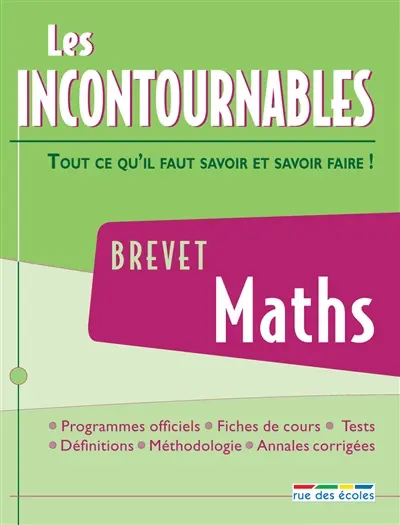 Brevet maths