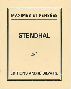 Maximes et pensées