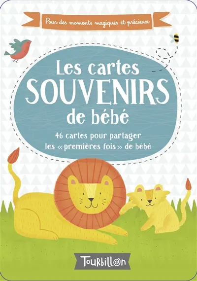 Les cartes souvenirs de bébé : 46 cartes pour partager les premières fois de bébé