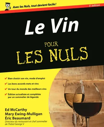 Le vin pour les nuls