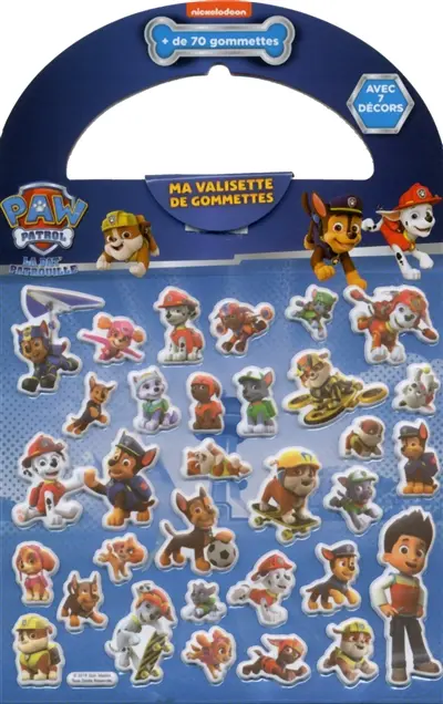 Pat' Patrouille : ma valisette de gommettes