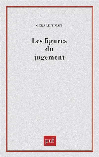 Les Figures du jugement