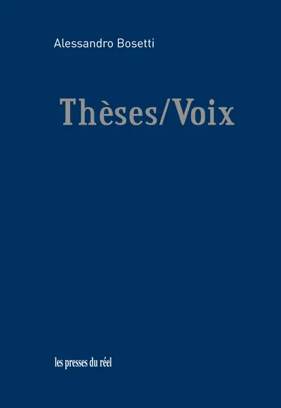 Thèses-voix