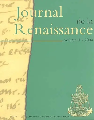 Journal de la Renaissance, n° 2. 2004