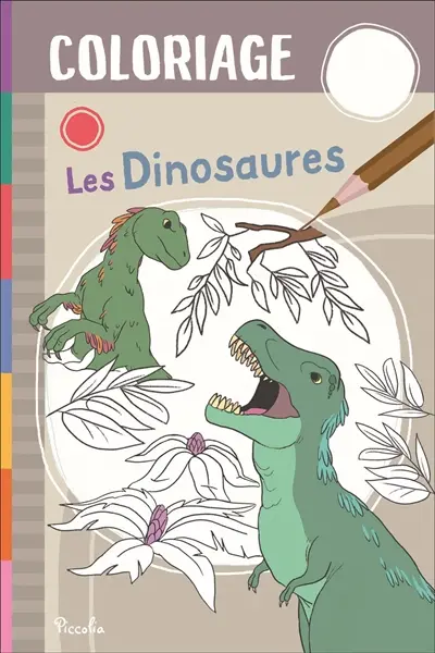 Les dinosaures : coloriage