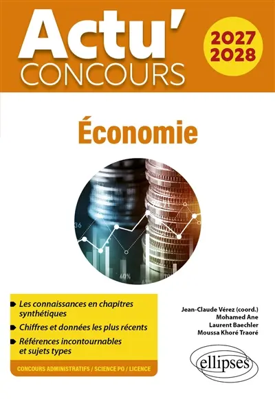 Economie 2027-2028 : concours administratifs, Sciences Po, licence
