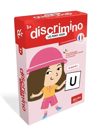 Les mini sosies : pour développer sa discrimination visuelle en s'amusant, 12 jeux en 1 : 3 +