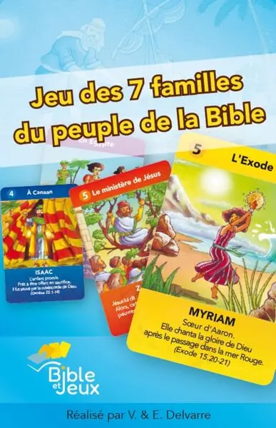 Jeu des 7 familles du peuple de la Bible