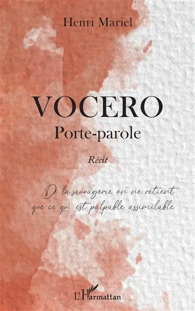 Vocero : porte-parole : récit