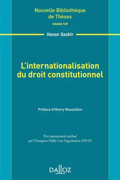 L'internalisation du droit constitutionnel
