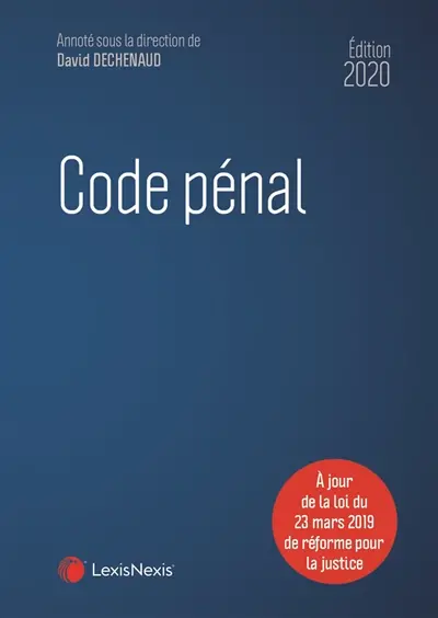 Code pénal 2020