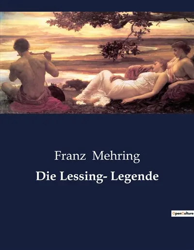 Die Lessing- Legende : Die Entmystifizierung eines literarischen Giganten
