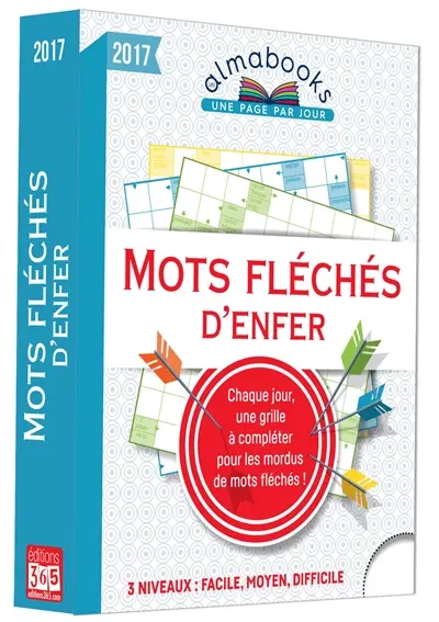 Mots fléchés d'enfer 2017 : chaque jour, une grille à compléter pour les mordus de mots fléchés
