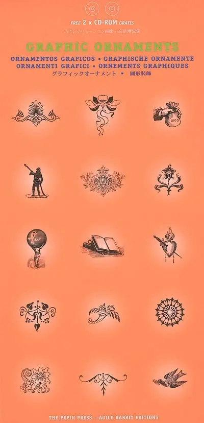 Ornements graphiques. Graphic ornaments. Ornamentos graficos