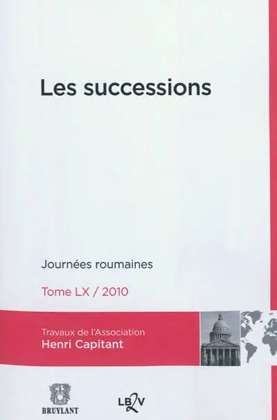 Les successions : journées roumaines