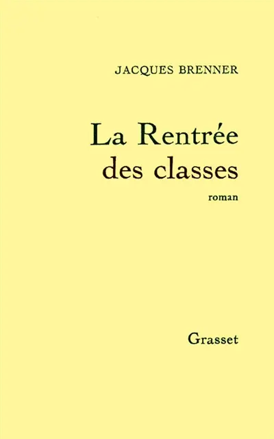 La Rentrée des classes