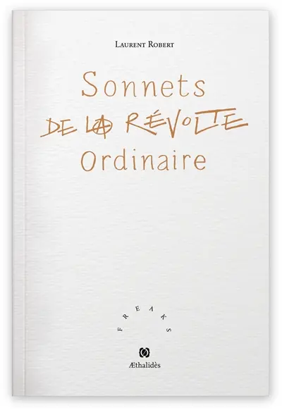 Sonnets de la révolte ordinaire