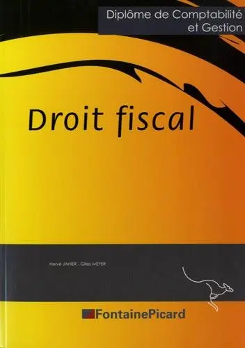 Droit fiscal : diplôme de comptabilité et gestion