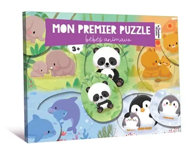 Mon premier puzzle : bébés animaux