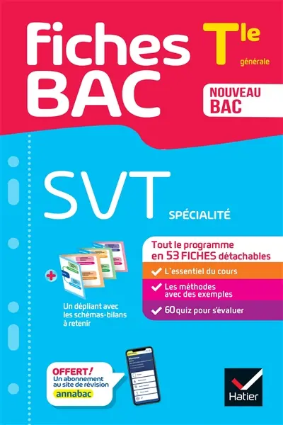 SVT spécialité, terminale générale : nouveau bac