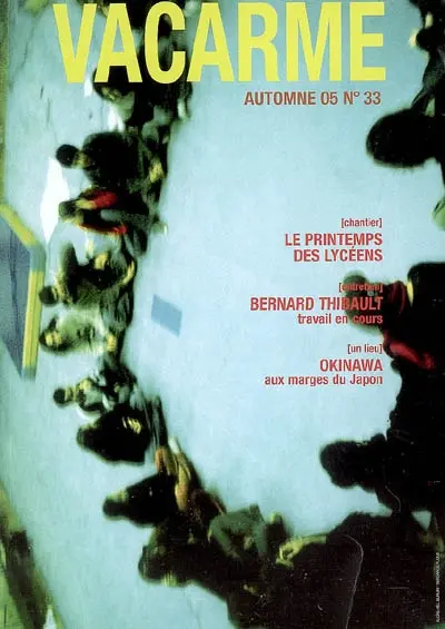 Vacarme, n° 33. Le printemps des lycéens