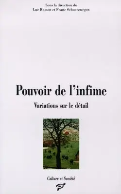 Pouvoir de l'infime : variations sur le détail : pour Raymond Mahieu