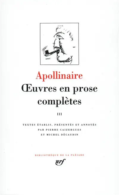 Oeuvres en prose complètes. Vol. 3