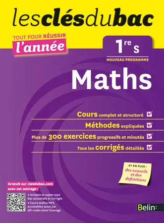 Maths 1re S : nouveau programme