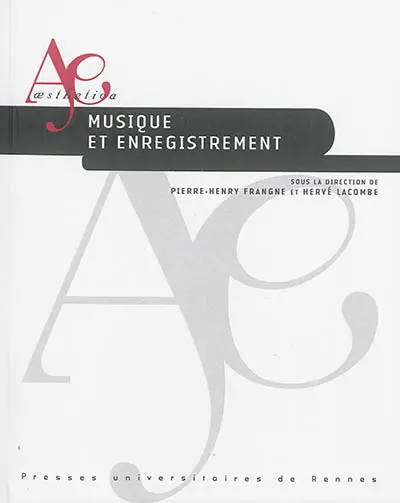 Musique et enregistrement