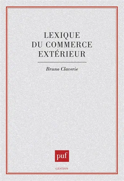 Lexique du commerce extérieur