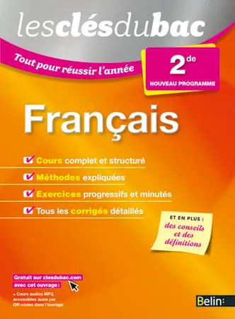 Français 2de : nouveau programme