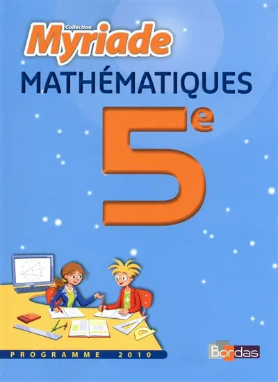 Mathématiques, 5e