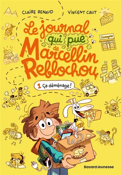 Le journal qui pue de Marcellin Reblochou. Vol. 1. Ca déménage !