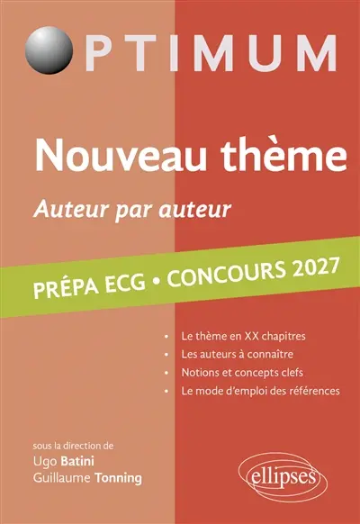 L'humanité, auteur par auteur : littérature, philosophie, culture générale : prépa ECG, concours 2027