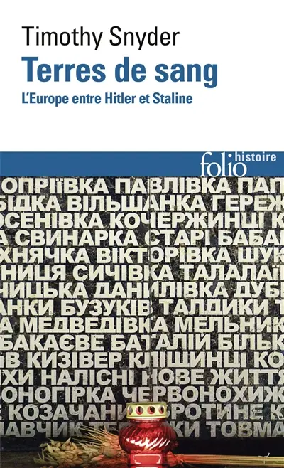 Terres de sang : l'Europe entre Hitler et Staline