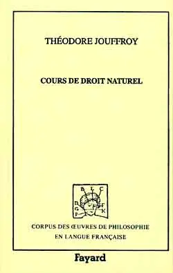 Cours de droit naturel (1858)