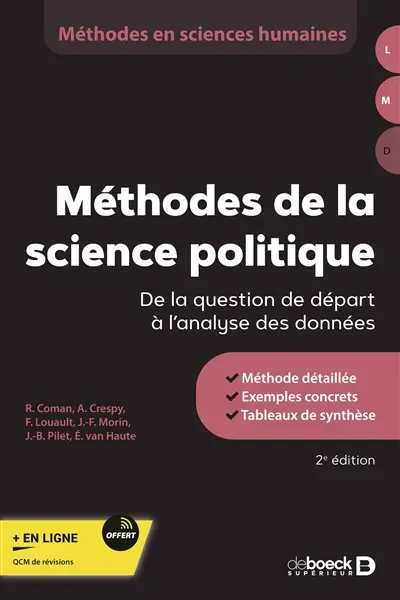 Méthodes de la science politique : de la question de départ à l'analyse des données