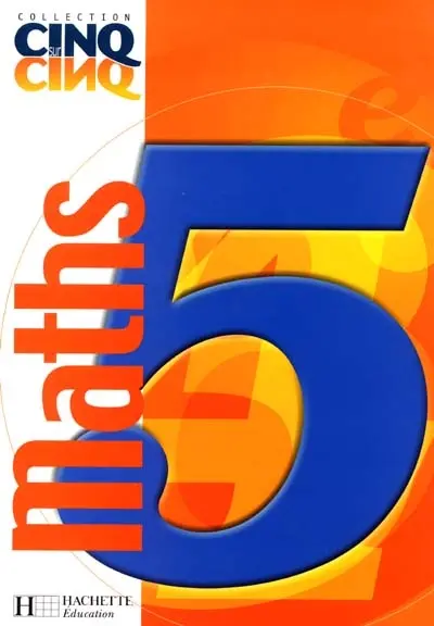 Math 5e : livre élève