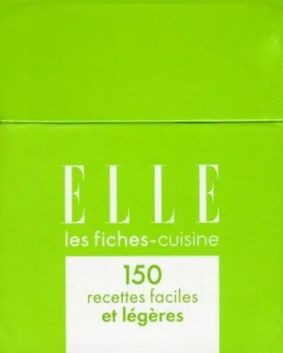 150 recettes faciles et légères : les fiches cuisine